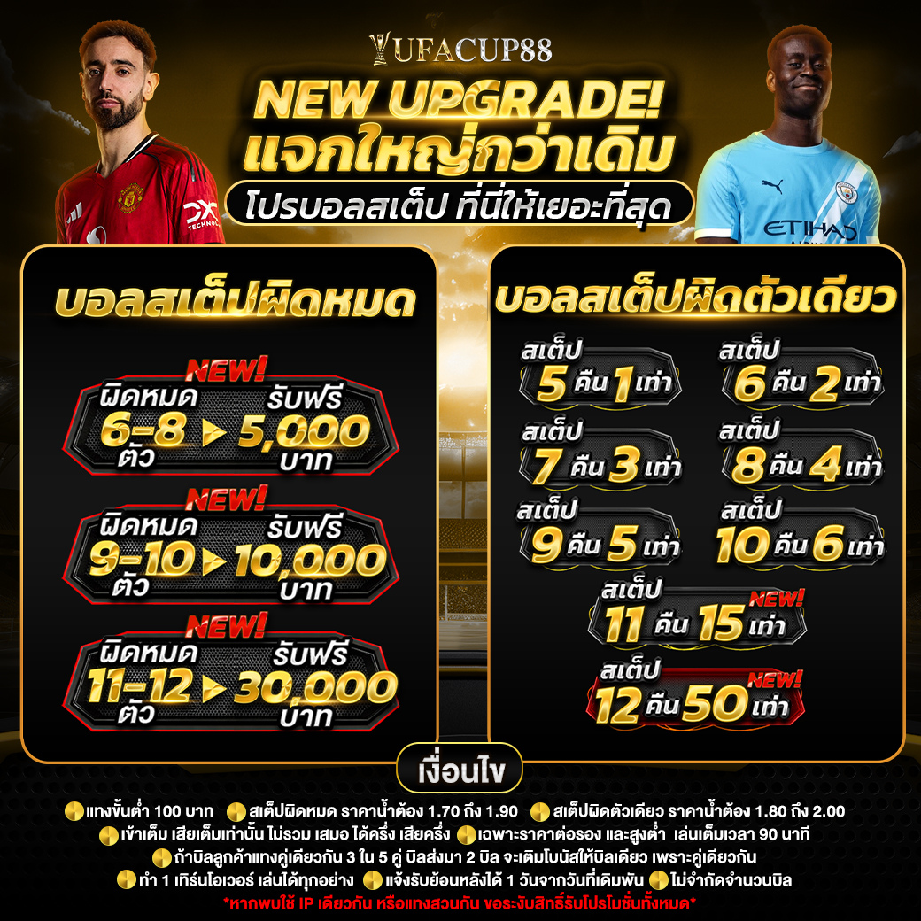 UFAZONE แพลตฟอร์มเดิมพันออนไลน์ครบวงจร แทงบอลออนไลน์ คาสิโน มวย หวย และสล็อต